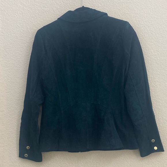 Isaac Mizrahi Live! Suede Jacket NWOT - Picture 3 of 9
